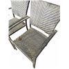 Image 2 : CANVAS Collection Woven Patio Chairs