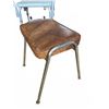 Image 3 : Stylerite Furniture Toronto Brown Vinyl and Metal Stool