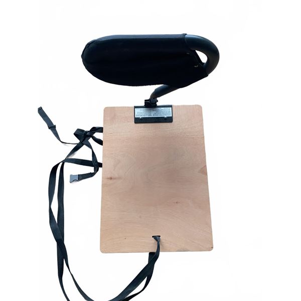 Portable Wooden Knee Board With Cushioned Knee Support