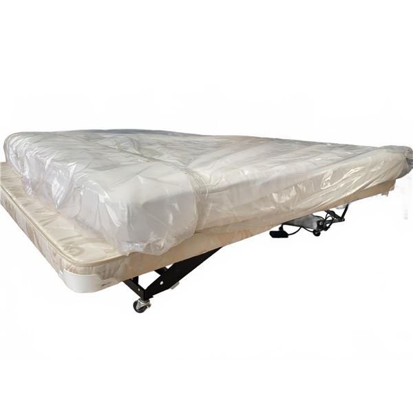 Electric Adjustable Hospital Bed With Mattress and Remote