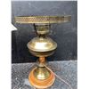 Image 2 : Modern Table Lamps Including Solar and Brass with Wood Base