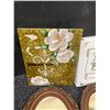 Image 2 : Framed Art, Wall Clock, Holy Bible, and Magnolia Plaque
