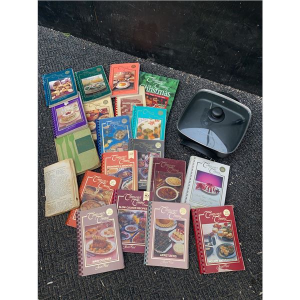 Toastmaster Electric Skillet with Company's Coming Cookbook Collection