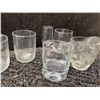 Image 4 : Clear Glass Bowls, Tumblers, and Cups Lot