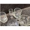 Image 5 : Clear Glass Bowls, Tumblers, and Cups Lot