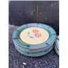 Image 2 : Hand-Painted Floral Dinner, Salad, and Soup Plates