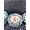 Image 3 : Hand-Painted Floral Dinner, Salad, and Soup Plates