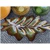 Image 2 : Coloured Glass and Glazed Ceramic Serving Bowls, Set of Four