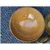Image 4 : Coloured Glass and Glazed Ceramic Serving Bowls, Set of Four