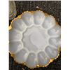 Image 6 : Pressed and Milk Glass Tableware Collection, 5 Pieces