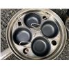 Image 3 : Epicure 18/10 Stainless Steel Egg Poacher and Kettle Set