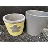 Image 2 : Plant Pots and Glass Jars Lot of Four