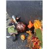 Image 3 : Fall and Halloween Decor with Witch and Scarecrow Figures