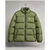 Image 1 : Jordan Men’s Puffer Jacket – Green – Size Large