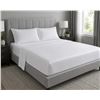 Image 1 : Kingsdown Royale 600 Thread Count Sheet Set – White – Queen Size