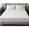 Image 1 : Sunset White Sheet Set – King Size