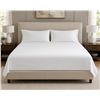 Image 1 : Kingsdown Royale 600 Thread Count Sheet Set – White – King Size