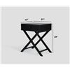 Image 3 : Tawny Cross NightStand (Black)