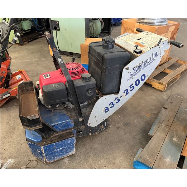 Walk-Behind Concrete Scarifier Floor Planer w/ Honda Engine