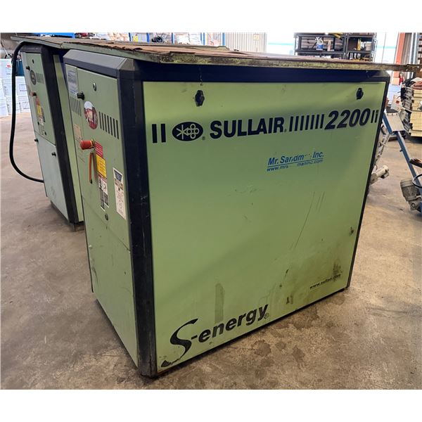 Sullair 2209  S-Energy Stationary Rotary Screw Air Compressor  (May Need Repair)