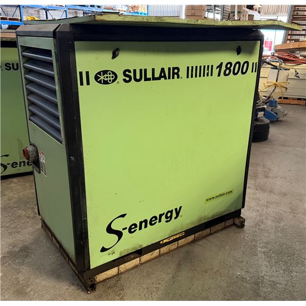 Sullair 1809/A  S-Energy Stationary Rotary Screw Air Compressor (May Need Repair)