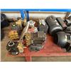 Image 15 : Multiple Pump System Components: Electric Motors, Plunger Pumps,  Hoses, Lances, etc (bench not incl