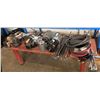 Image 1 : Multiple Pump System Components: Electric Motors, Plunger Pumps,  Hoses, Lances, etc (bench not incl