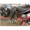 Image 4 : Multiple Pump System Components: Electric Motors, Plunger Pumps,  Hoses, Lances, etc (bench not incl
