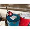 Image 4 : Qty 2 Metal 55-Gallon Drums: Citgo Pacemaker T-115 & Sullair AWF w/ Transfer Pump