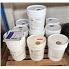 Image 1 : Qty 10 White 5-Gallon Pails CHLOR*RID Liquid Soluble Salt Remover