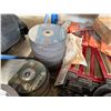 Image 4 : Multiple Stacked Abrasive Cut-Off & Grinding Wheels, Sharpening Stones, etc Misc Brands & Sizes
