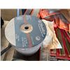 Image 5 : Multiple Stacked Abrasive Cut-Off & Grinding Wheels, Sharpening Stones, etc Misc Brands & Sizes