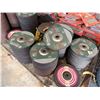 Image 8 : Multiple Stacked Abrasive Cut-Off & Grinding Wheels, Sharpening Stones, etc Misc Brands & Sizes