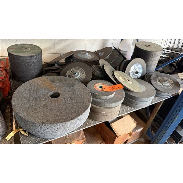Large Gray Abrasive Grinding Wheel 15" Dia, Cut-Off & Grinding Wheels, etc Misc Brands & Sizes