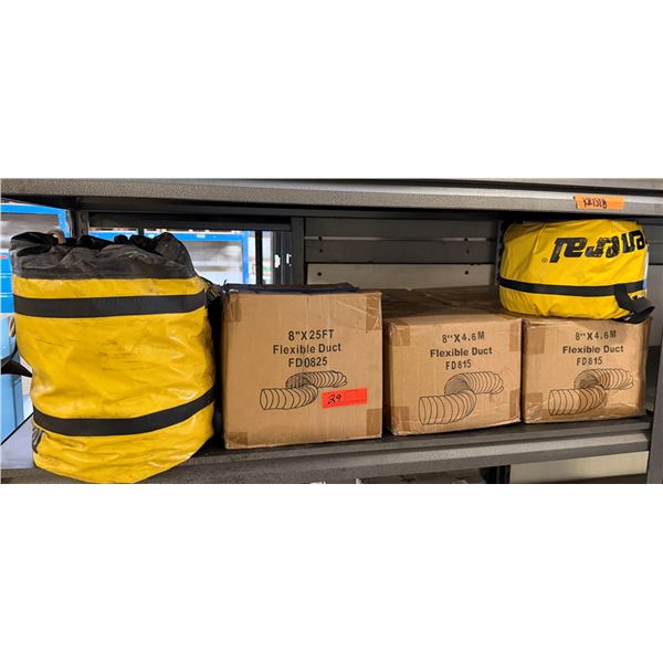 Multiple Boxes & Bags General Equipment FD815 & FD0825 DUC-PAC Flexible Ventilation Ducting