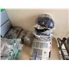 Image 13 : Contents of Shelf & Table: Multiple PPE Respirator Boxes, Hoods, Filters, RPB Lenses, Breathing Tube