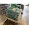 Image 4 : Contents of Shelf & Table: Multiple PPE Respirator Boxes, Hoods, Filters, RPB Lenses, Breathing Tube