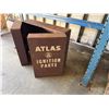 Image 2 : Vintage Atlas Tune-Up Service & Ignition Parts Metal Wall Cabinet