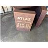 Image 3 : Vintage Atlas Tune-Up Service & Ignition Parts Metal Wall Cabinet