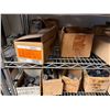 Image 13 : Contents of Shelf: Multiple Strobe Lights, PCB Screening Kits, Conduit & Piping, Hardware, etc (shel