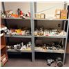 Image 1 : Contents of Shelf: Multiple Motors, Gauges, Relays, Switches, Fuses, Cables, Hardware, etc  (shelf n