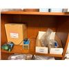 Image 3 : Contents of Shelf: Multiple Dust Collector Switches, Digital Meter, Hoses, Hardware, etc  (shelf not