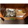 Image 7 : Contents of Shelf: Multiple Dust Collector Switches, Digital Meter, Hoses, Hardware, etc  (shelf not