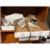 Image 8 : Contents of Shelf: Multiple Dust Collector Switches, Digital Meter, Hoses, Hardware, etc  (shelf not