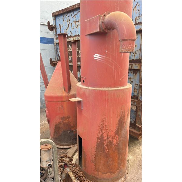 Blast Pot & Dust Collector Main Parts (no hoses or fittings)