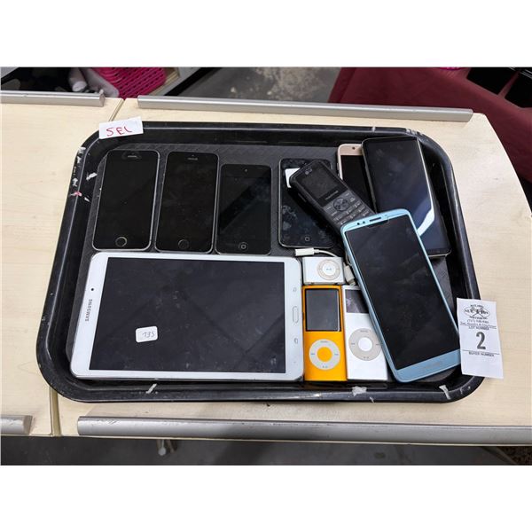 Used Cell Phone, Tablet, 2 Early I Pods