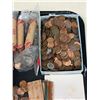 Image 4 : Large Pennies Collection, Liberty Half Dollar, Jiffy Lube Token