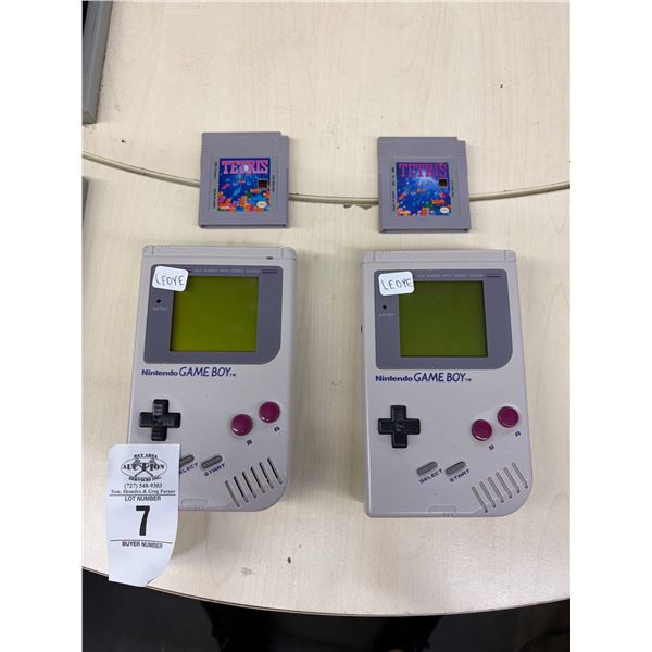 Nintendo Vintage Game Boy Consoles - Pair