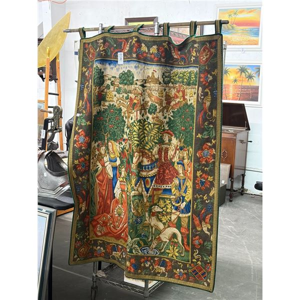 Medieval Countryside Large Tapestry