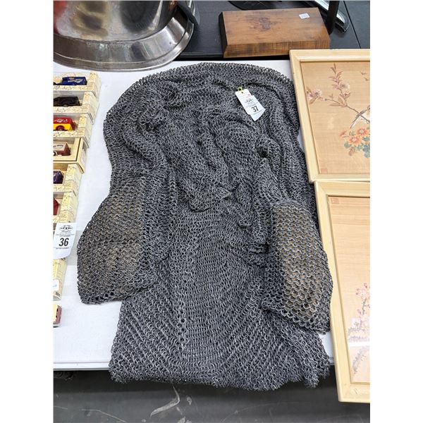Medieval Style Armoured Mesh Jacket